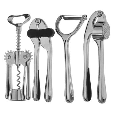 Paragon 5 Piece Chrome Finish Kitchen Gadget Set - Joe’s Haven