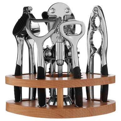 Paragon 7 Piece Chrome Finish Kitchen Gadget Set - Joe’s Haven