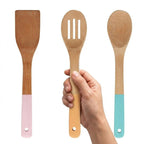 3 Piece Bamboo Kitchen Utensil Set | Aleki - Joe’s Haven
