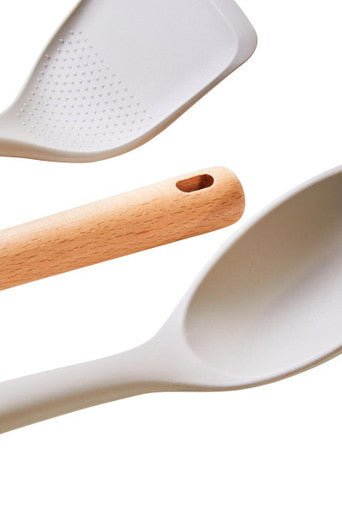 Nova Stone Grey Silicone Head 3Pc Kitchen Tool Set - Joe’s Haven