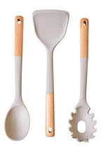Nova 3Pc Kitchen Tool Set With Stone Grey Silicone Heads - Joe’s Haven