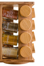 Puro Bamboo Revolving Spice Rack with 16 Jars - Joe’s Haven