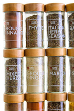 Puro Bamboo Revolving Spice Rack with 16 Jars - Joe’s Haven