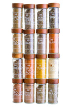 Puro Acacia Wood Revolving Spice Rack with 16 Jars - Joe’s Haven
