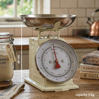 Olivier 5Kg Cream Retro Kitchen Scale - Joe’s Haven