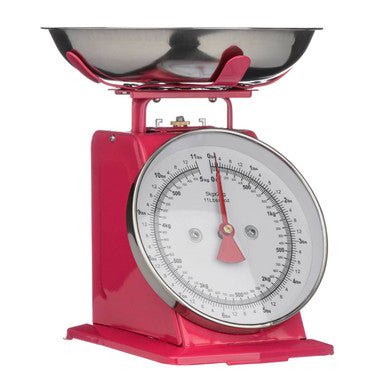 Olivier 5Kg Hot Pink Retro Kitchen Scale - Joe’s Haven