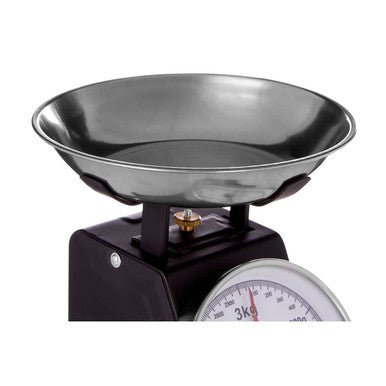 Olivier 3kg Matt Black Retro Kitchen Scale - Joe’s Haven