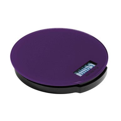 Zing Purple Glass Kitchen Scale - 2kg - Joe’s Haven