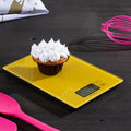 Zing Yellow Glass Rectangular Kitchen Scale - Joe’s Haven