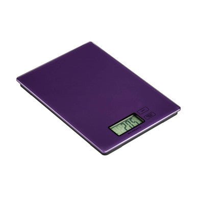 Zing Purple Glass Kitchen Scale - Joe’s Haven