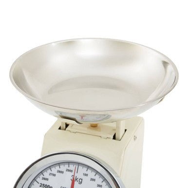 Olivier 3Kg Cream Retro Kitchen Scale - Joe’s Haven