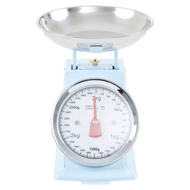 Olivier 3Kg Pastel Blue Retro Kitchen Scale - Joe’s Haven