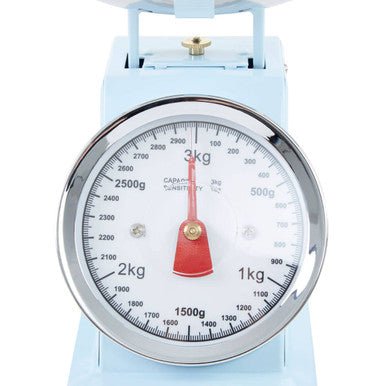 Olivier 3Kg Pastel Blue Retro Kitchen Scale - Joe’s Haven