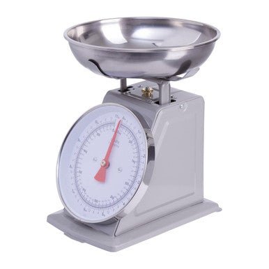 Olivier 5Kg Grey Retro Kitchen Scale - Joe’s Haven