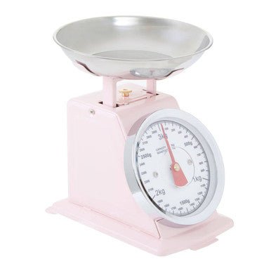 Olivier 3kg Pastel Pink Retro Kitchen Scale - Joe’s Haven