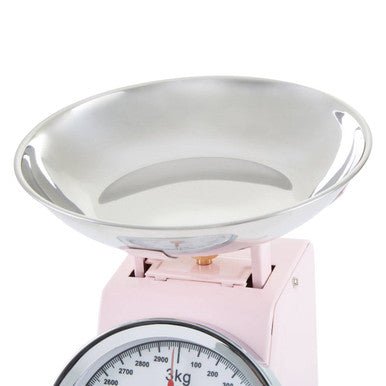 Olivier 3kg Pastel Pink Retro Kitchen Scale - Joe’s Haven