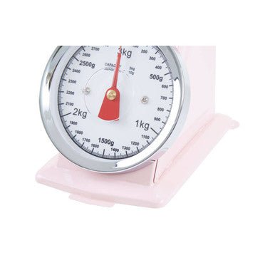 Olivier 3kg Pastel Pink Retro Kitchen Scale - Joe’s Haven