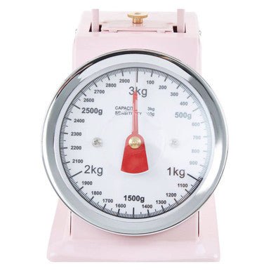 Olivier 3kg Pastel Pink Retro Kitchen Scale - Joe’s Haven