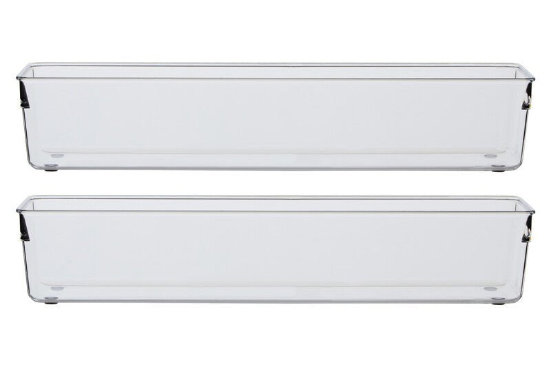 Romm Set Of Two Large Clear Kitchen Organisers - Joe’s Haven
