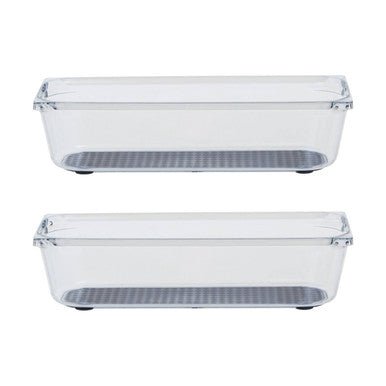 Romm Small Set Of Two Kitchen Organisers With Rubber Insert - Joe’s Haven