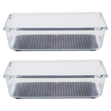 Romm Medium Set Of Two Kitchen Organisers With Rubber Insert - Joe’s Haven
