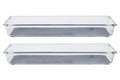 Romm Large Set Of Two Kitchen Organisers With Rubber Insert - Joe’s Haven