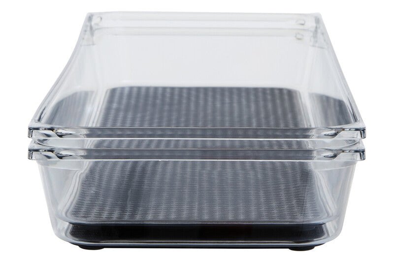 Romm Large Set Of Two Kitchen Organisers With Rubber Insert - Joe’s Haven