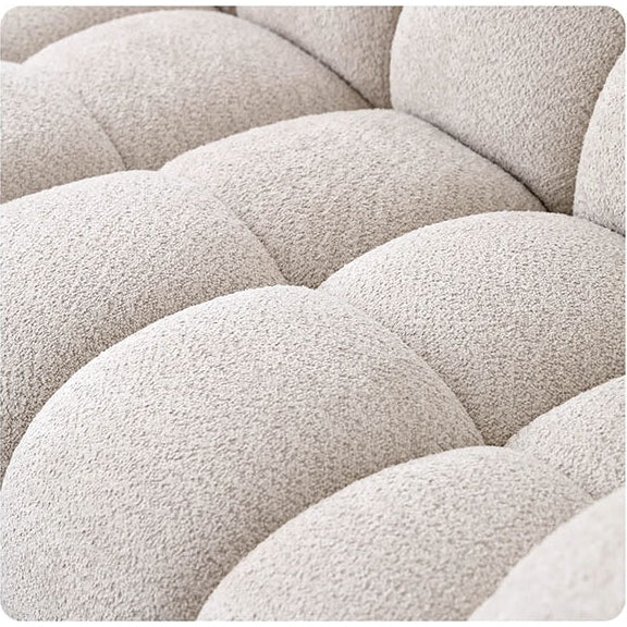 Tristin Two Seater, Three Seater Sofa, Boucle - Joe’s Haven