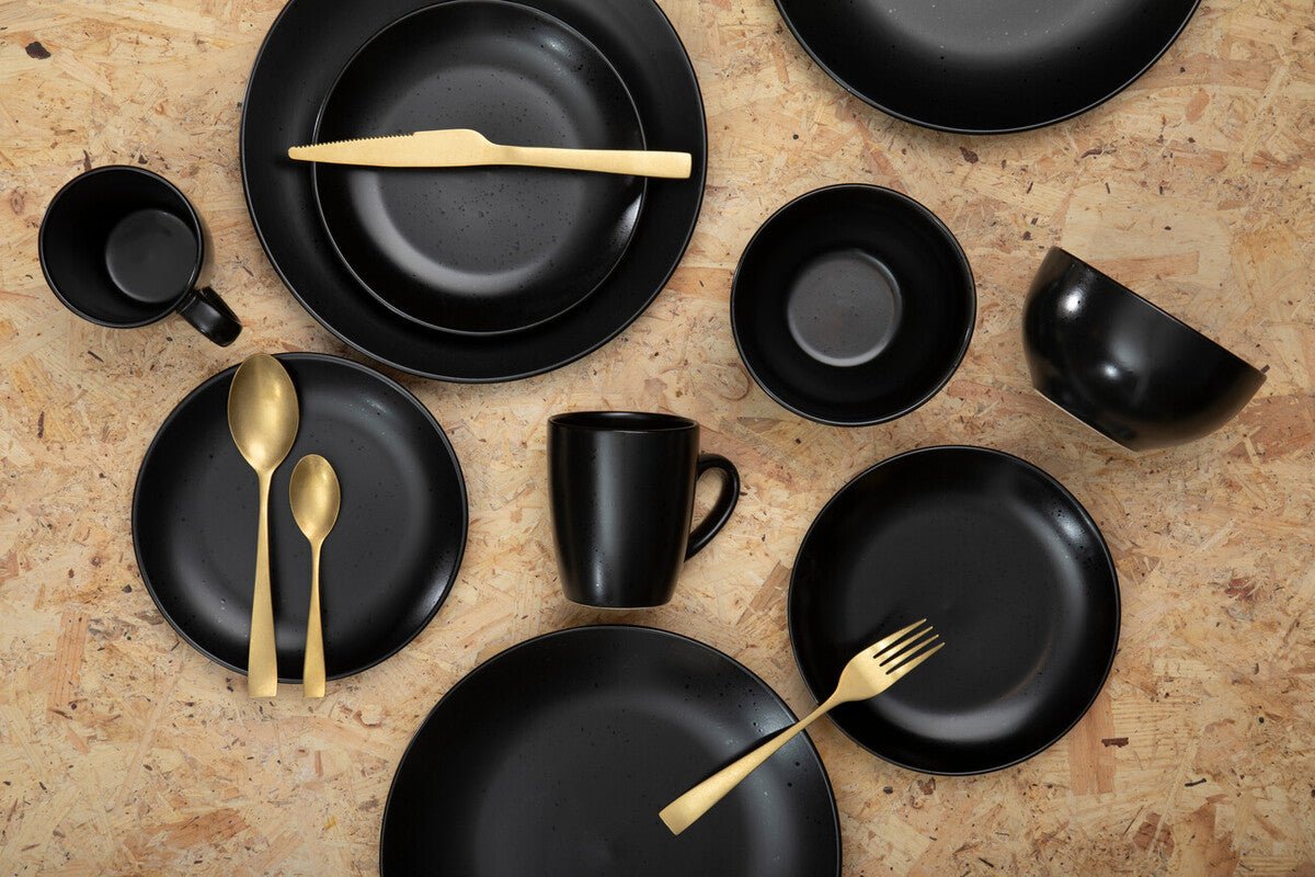 Avie Glow 16 Piece Gold Cutlery Set - Joe’s Haven
