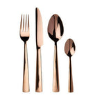 Avie Lustra 16 Piece Rose Gold Cutlery Set - Joe’s Haven
