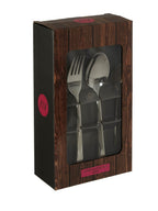 Avie 16 Piece Etched Deco Cutlery Set - Joe’s Haven