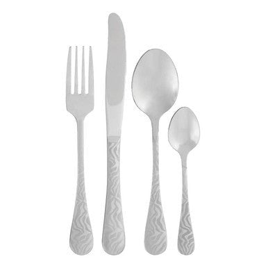 Avie 16 Piece Zebra Cutlery Set - Joe’s Haven