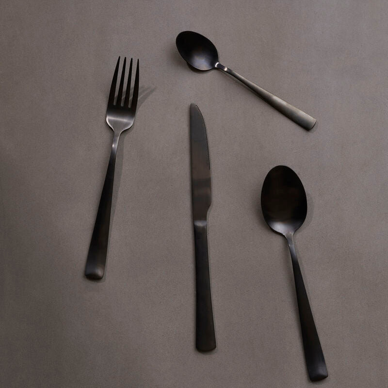 Avie 16 Piece Onyx Cutlery Set - Joe’s Haven