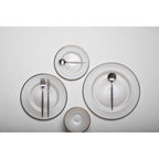 Modern Retro 16 Piece Matte Silver Cutlery Set - Joe’s Haven