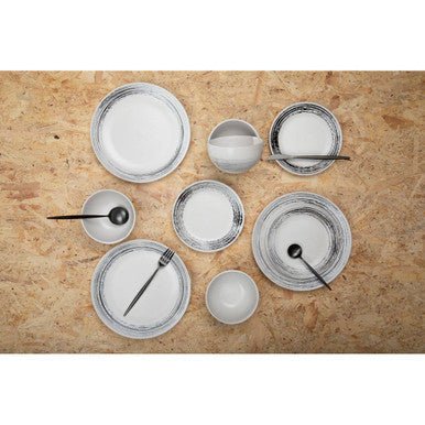 Modern Retro 16 Piece Matte Black Cutlery Set - Joe’s Haven