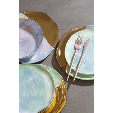 Avie 16 Piece Matte Pink Finish Cutlery Set - Joe’s Haven