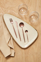 Avie 16 Piece Matte Pink Finish Cutlery Set - Joe’s Haven