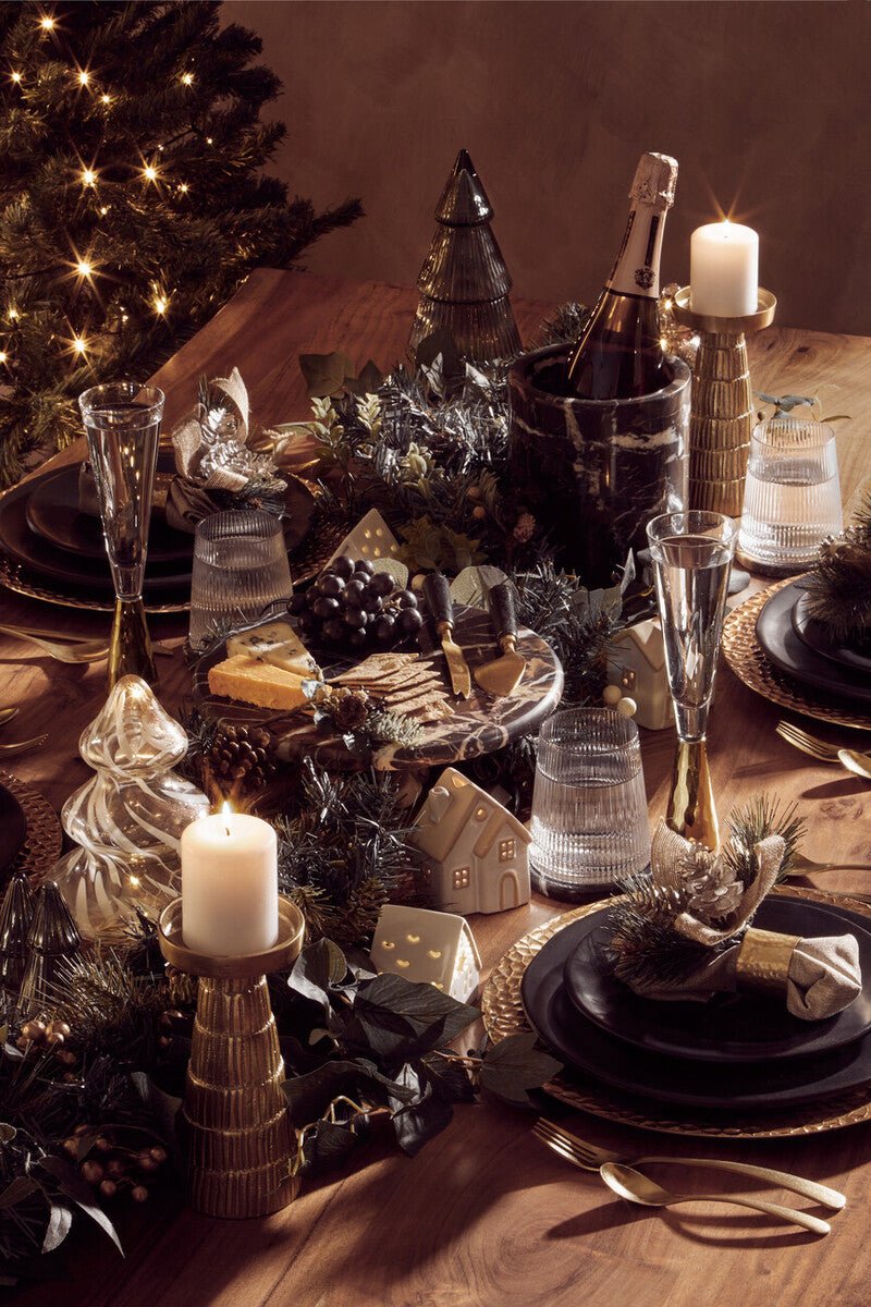 Avie 16 Piece Antique Gold Finish Cutlery Set - Joe’s Haven