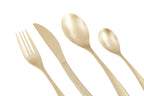 Avie 16 Piece Antique Gold Finish Cutlery Set - Joe’s Haven