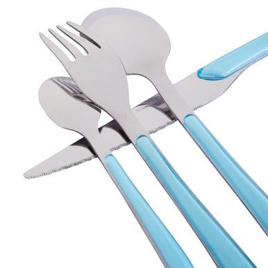 Zuma 24Pc Multi Pastel Coloured Cutlery - Joe’s Haven