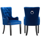 Windsor LUX Velvet Dining Chair (with armrests) - Joe’s Haven