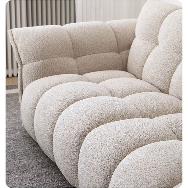 Tristin Two Seater, Three Seater Sofa, Boucle - Joe’s Haven
