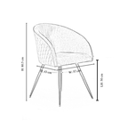 Vittorio Rocco LUX 5PCs Dining Set includes an Oak Dining Table and Set of 4 Dining Chairs - Joe’s Haven