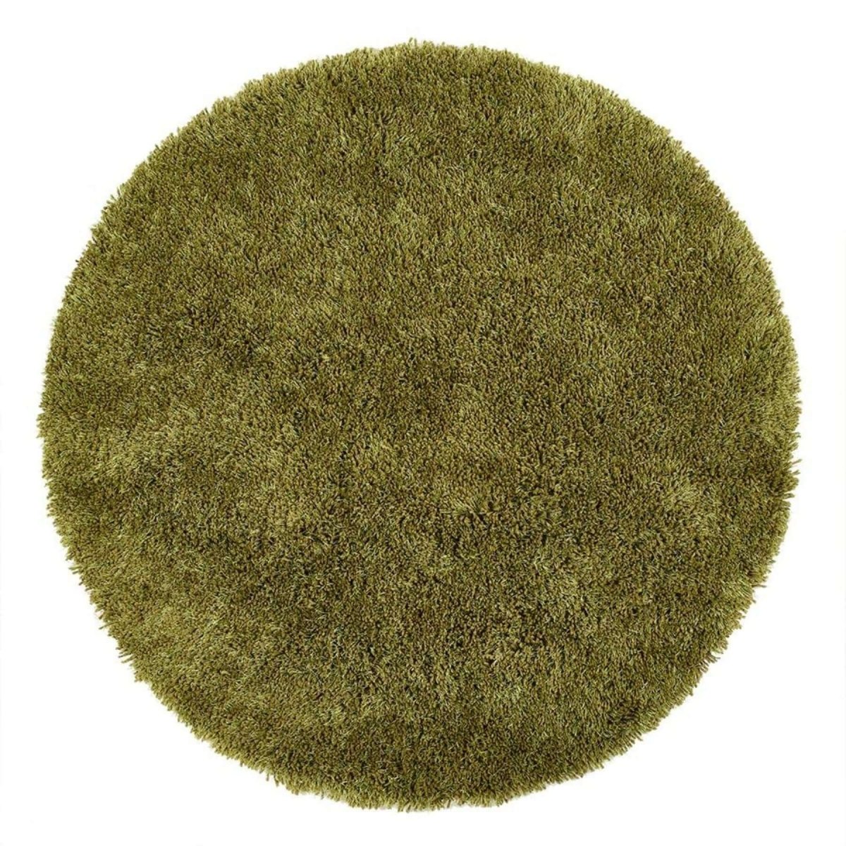 Chicago Olive Green Shaggy Rug - Joe’s Haven