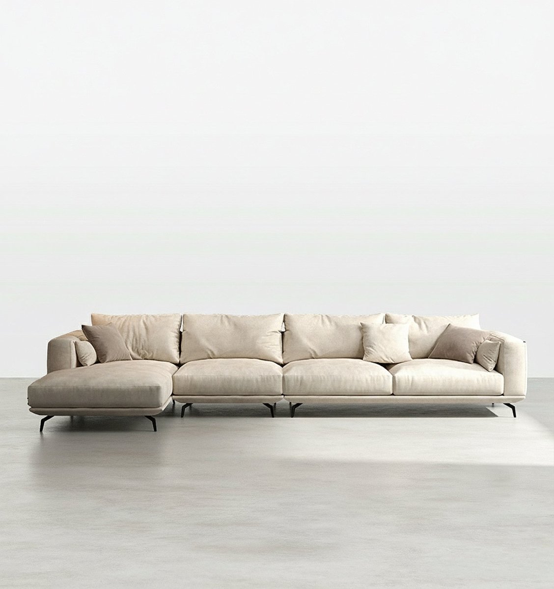 NR23 Four Seater Corner Sofa, Leathaire - Joe’s Haven
