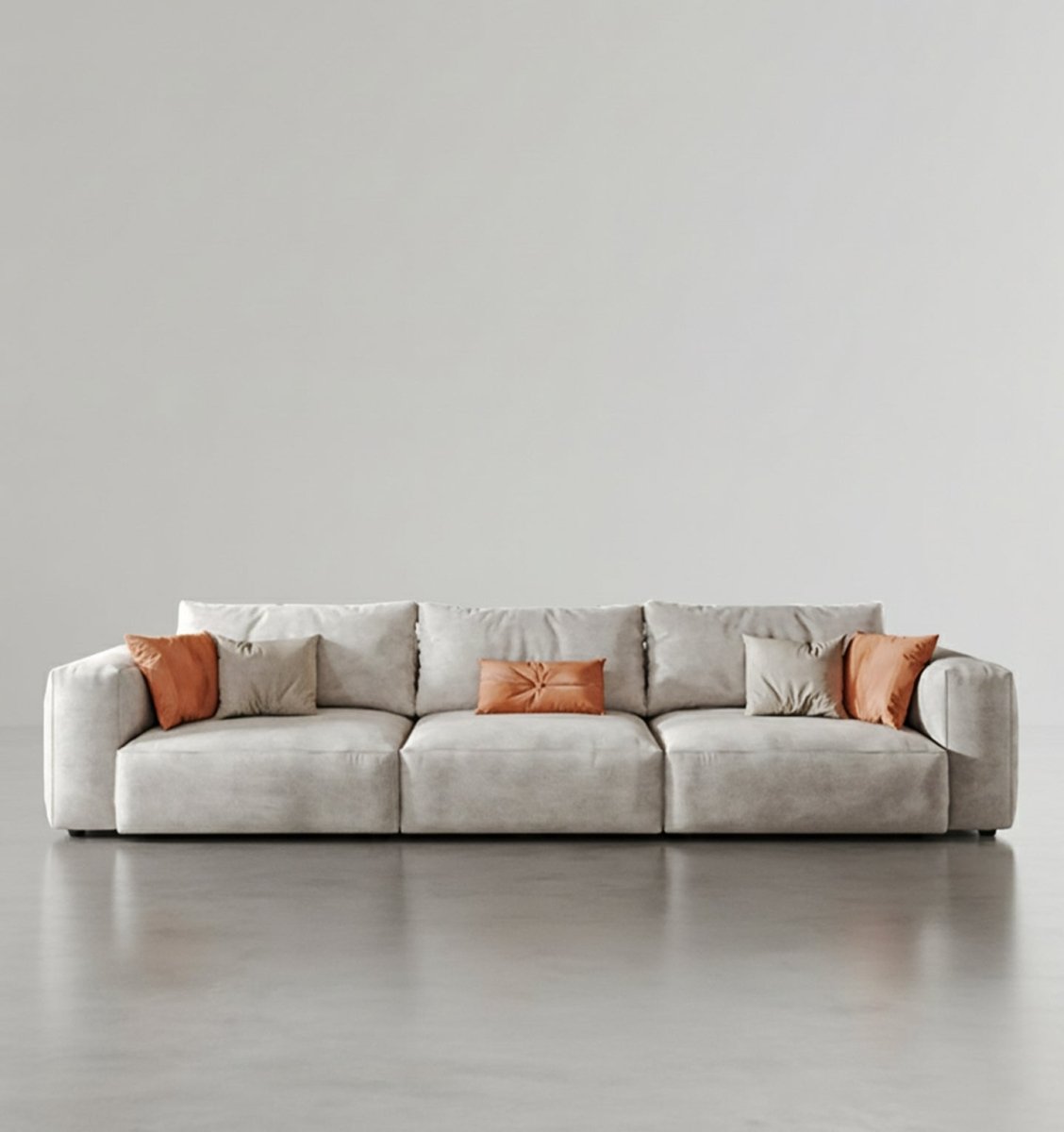 Samona Three Seater Sofa, Modular Sofa, Leathaire - Joe’s Haven