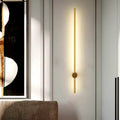 LED Gold Wall Light - Warm Modern Bedroom Lounge Lamp - Degrees - Joe’s Haven