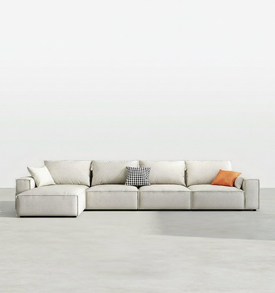 R67 Anselm Four Seater, Five Seater Sofa, Corner Sofa, Leathaire - Joe’s Haven