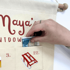 Personalised Fabric Christmas Advent Calendar - Countdown - Joe’s Haven