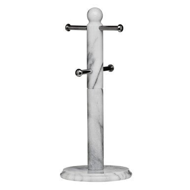 Salerno White Marble 4 Cup Mug Tree - Joe’s Haven